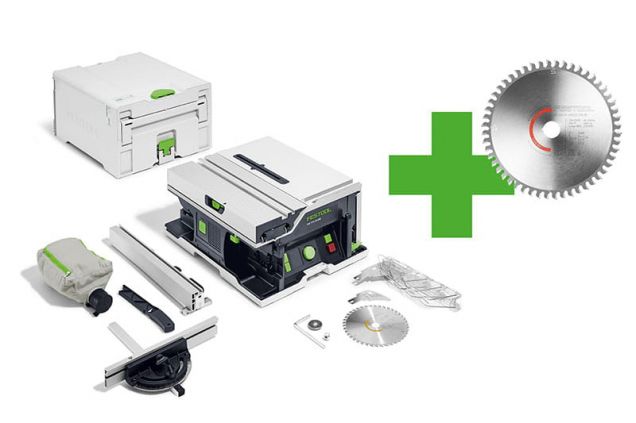 FESTOOL CSC SYS 50 Master Edition Aku. stolová okružná píla 578200